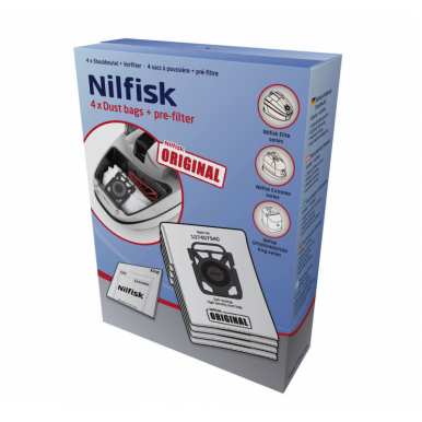 Bolsa Original  Pre Filtro para Aspirador Nilfisk modelos ELITE, EXTREME, GM200, GM300, GM400, GM500 NILFISK - 1