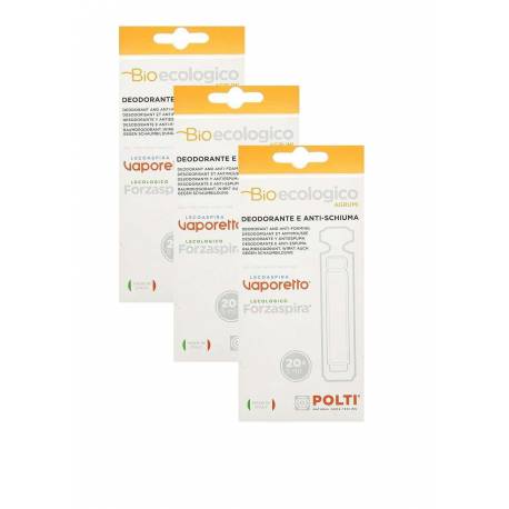 OFERTA Pack 3 Bioecologico Aroma a Citicos Antiespumante, desodorante Vaporetto Lecoaspira Polti POLTI - 1