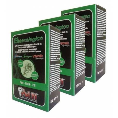 Offre Pack 3 Bioecologique Arôme de pin anti-écume, déodorant Vaporetto Lecoaspira Polti POLTI - 1
