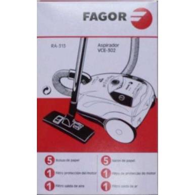 Borsa aspiradora Filtre Fagor VCE-302