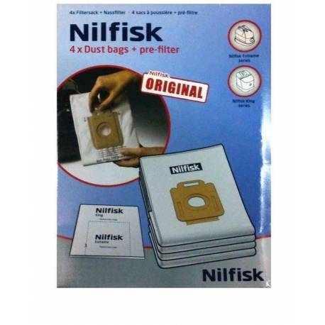 Bolsas originales para aspirador Nilfisk modelo King NILFISK - 1