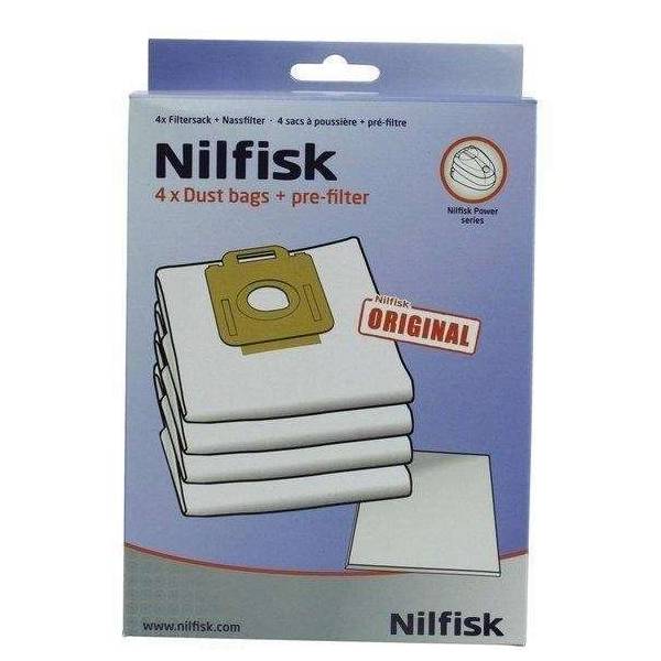 Nilfisk Bolsa de papel para aspiradora, paquete de 5