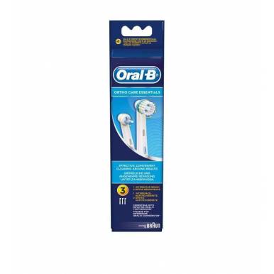 Braun Oral B ORTHO CARE ESSENTIALS Pack de 3 Cabezal