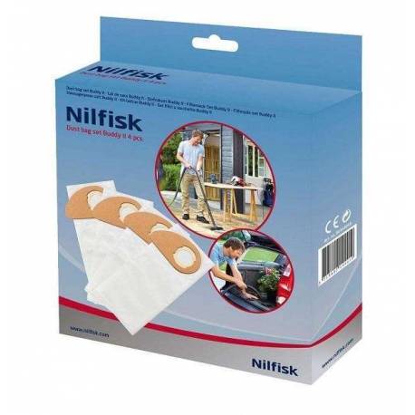 Sacos originais para aspirador de NILFISK modelo Buddy II NILFISK - 1