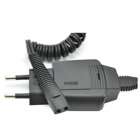 Cable de alimentación Cargador Afeitadora Braun Serie 5, Contour Pro BRAUN - 1