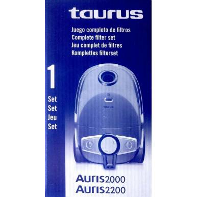Set filtro aspirador Taurus Yaris 2500 / Focus 2500 / Auris
