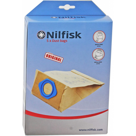 Sacos para aspiradores Nilfisk GM80, GM90 NILFISK - 1