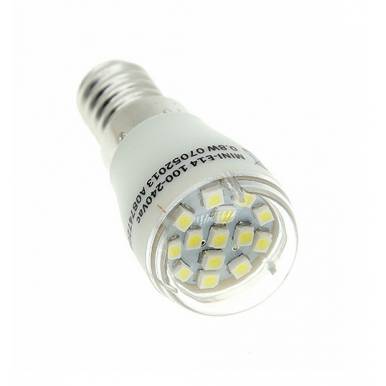 Ampoule LED pour Réfrigérateur E14 0,8W marques BRANT, FAGOR, INDESIT, WHIRLPOOL