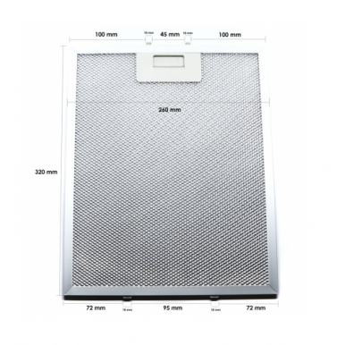2 x filtros de ventilación para Cata B&q Cocina Capucha Filtro De Espuma cortar a la medida 57cm 