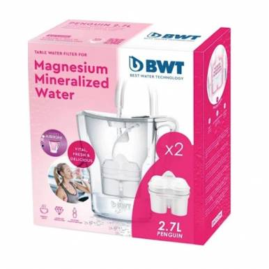 Oferta Pack Jarra depuradora agua BWT Vida 2,6 L  2 Filtros
